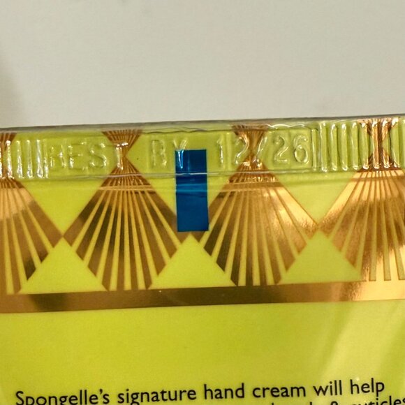 Spongelle Coconut Verbena Hand Cream 2oz Shea Macadamia Argan New Full Size - Picture 6 of 7